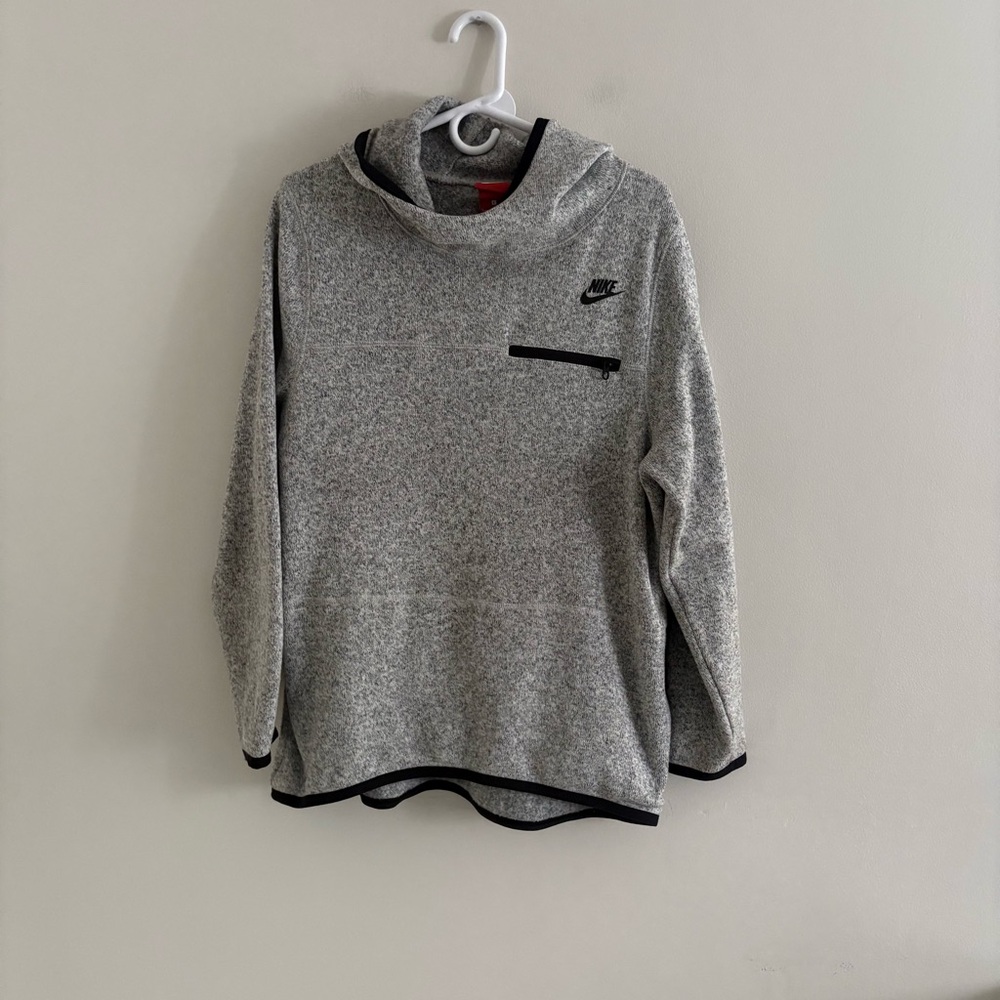 Nike Heather Gray Pullover Womens large sweatshirt casual fall